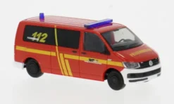 VW T6, Feuerwehr Krefeld, 1:87, Rietze