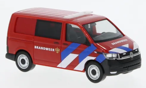 VW T6.1 Halbbus, Brandweer (NL), 1:87, Herpa
