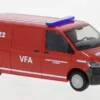 VW T6.1 Kasten, rot, Landesfeuerwehrkommando Salzburg (AT), 1:87, Rietze