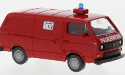 VW T3 Kastenwagen, 1981, Feuerwehr, 1:87, Wiking