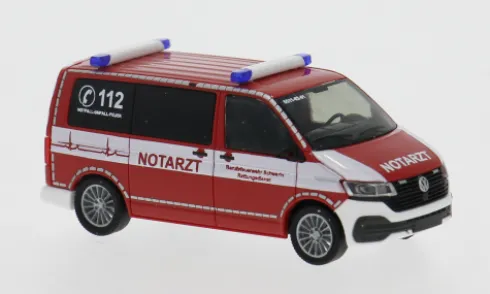 VW T6.1, Notarzt BF Schwerin, 1:87, Rietze