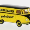 VW T1 (Typ 2) Kastenwagen, 1950, Liebherr Bagger, 1:87, Wiking