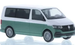 VW T6.1, weiss/grün, 1:87, Rietze