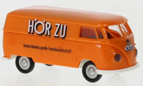 VW T1b Kasten HörZu, orange, 1960, Hörzu, 1:87, Brekina