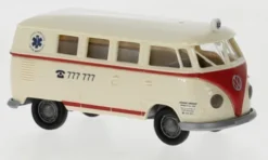 VW T1b Kombi, 1960, Ambulanz Aicher, 1:87, Brekina