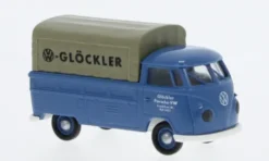 VW T1b Pritsche, 1960, Glöckler, 1:87, Brekina