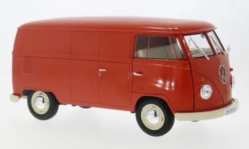 VW Bulli T1, rot, 1963, 1:18, Welly