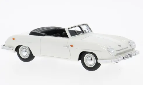 VW Drews Sport-Cabriolet, weiss, 1949, 1:43, AutoCult