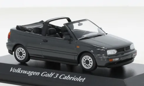 VW Golf III Cabriolet, grau, 1997, 1:43, Maxichamps