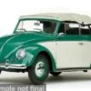 VW Käfer Cabriolet, dunkelgrün, 1949, 1:12, Sun Star