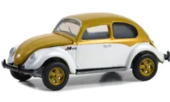VW Käfer, gold/weiss, 1950, 1:64, Greenlight