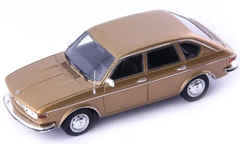 VW 412 LE Limousine, gold, 1972, 1:43, AutoCult / Masterpiece