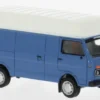 VW LT Hochraum-Kasten, blau, 1975, 1:87, Brekina