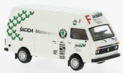 VW LT Hochraum-Kasten, 1985, Skoda Motorsport, 1:87, Brekina
