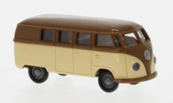 VW T1a Kombi, braun/beige, 1950, 1:87, Brekina