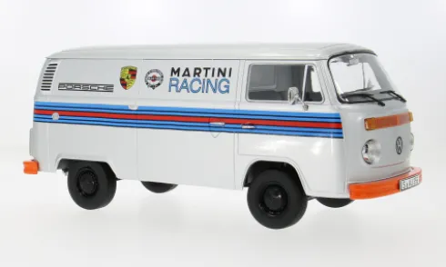 VW T2b Bus, 1972, Porsche Martini Racing, 1:18, KK Scale