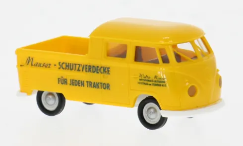 VW T1b Doka, 1960, Mauser Schutzverdecke, 1:87, Brekina