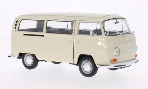 VW T2 Bus, hellbeige, 1972, 1:24, Welly