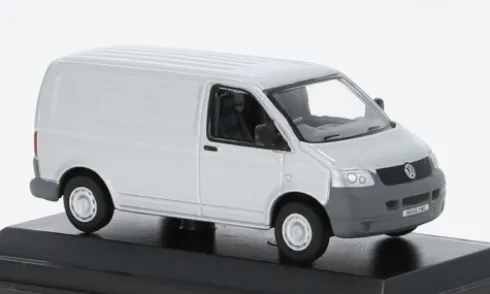 VW T5 Bus, silber, 1:76, Oxford