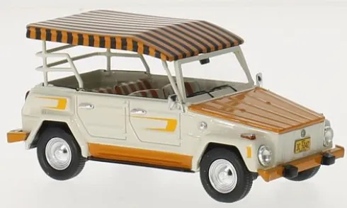 VW The Thing, weiss/orange, 1974, 1:43, Matrix