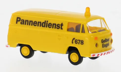 VW T2 Kasten, 1973, Gelber Engel, 1:87, Brekina