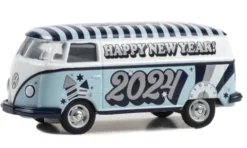 VW T2 Kastenwagen, Happy New Year 2024, 1:64, Greenlight