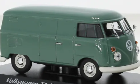 VW T1 Kastenwagen, türkis, 1963, 1:43, Maxichamps