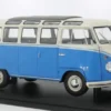 VW T1 Samba, blau/beige, 1:18, Solido