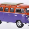 VW T1 Samba, lila/orange, 1962, 1:43, Lucky Die Cast