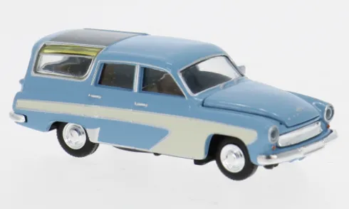 Wartburg 311 Camping, hellblau/weiss, 1959, 1:87, Brekina