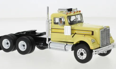 White Western Star 4864, hellgelb, 1970, 1:43, IXO