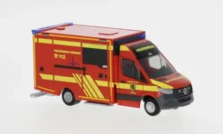 Wietmarscher Ambulanzfahrzeuge Design RTW, 2018, BF Weimar, 1:87, Rietze