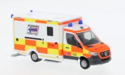 Wietmarscher Ambulanzfahrzeuge RTW, 2018, Rettungsdienst Bäuerle Ambulanz Augsburg, 1:87, Rietze
