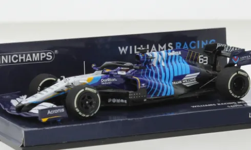Williams FW43B Mercedes, Formel 1, GP Saudi Arabien, 2021, Williams Racing, #63, G.Russell, 1:43, Minichamps