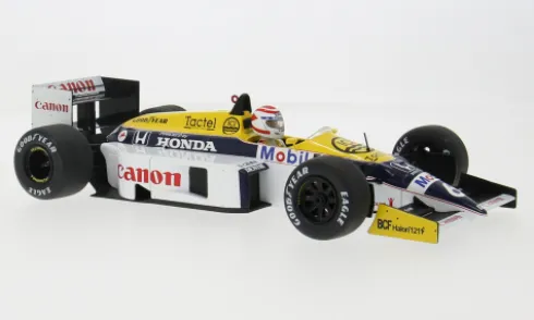 Williams FW11, Formel 1, GP Brasilien, 1986, Canon Williams Honda Team, #6, N.Piquet, 1:18, MCG